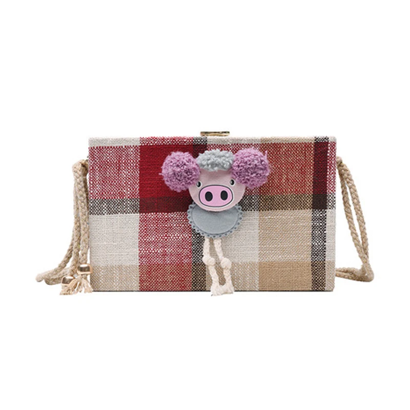 

Summer Bag Handbags New Chain Slung Shoulders Cute Small Square Bag Box