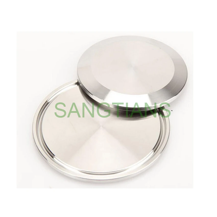 

1 1/2" 38MM SS304 Stainless Steel Ferrule end cap Tube fitting ,SS304 solid end cap/ Sanitary Ferrule End Cap
