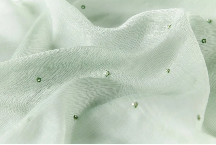 Japanese literary versatile silk Scarf women Indian handmade beaded silk wool scarf women travel photo warm scarf for ladies