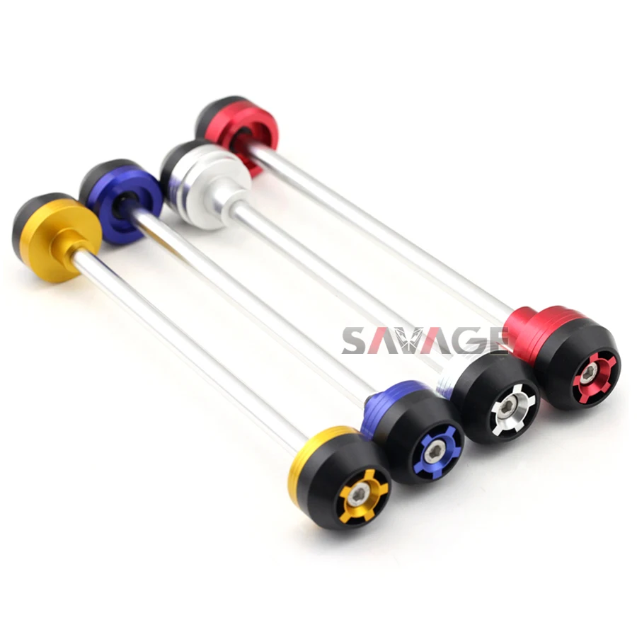 

For SUZUKI GSXR600 GSXR750 GSXR 600/750 2008 2009 2010 Motorcycle Front Axle Fork Wheel Protector Sliders Falling Protection