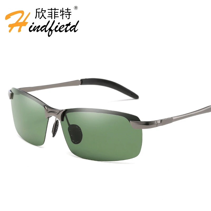 HINDFIELD Fashion Driving Sunglasses Men Polarized Male Driver Sun