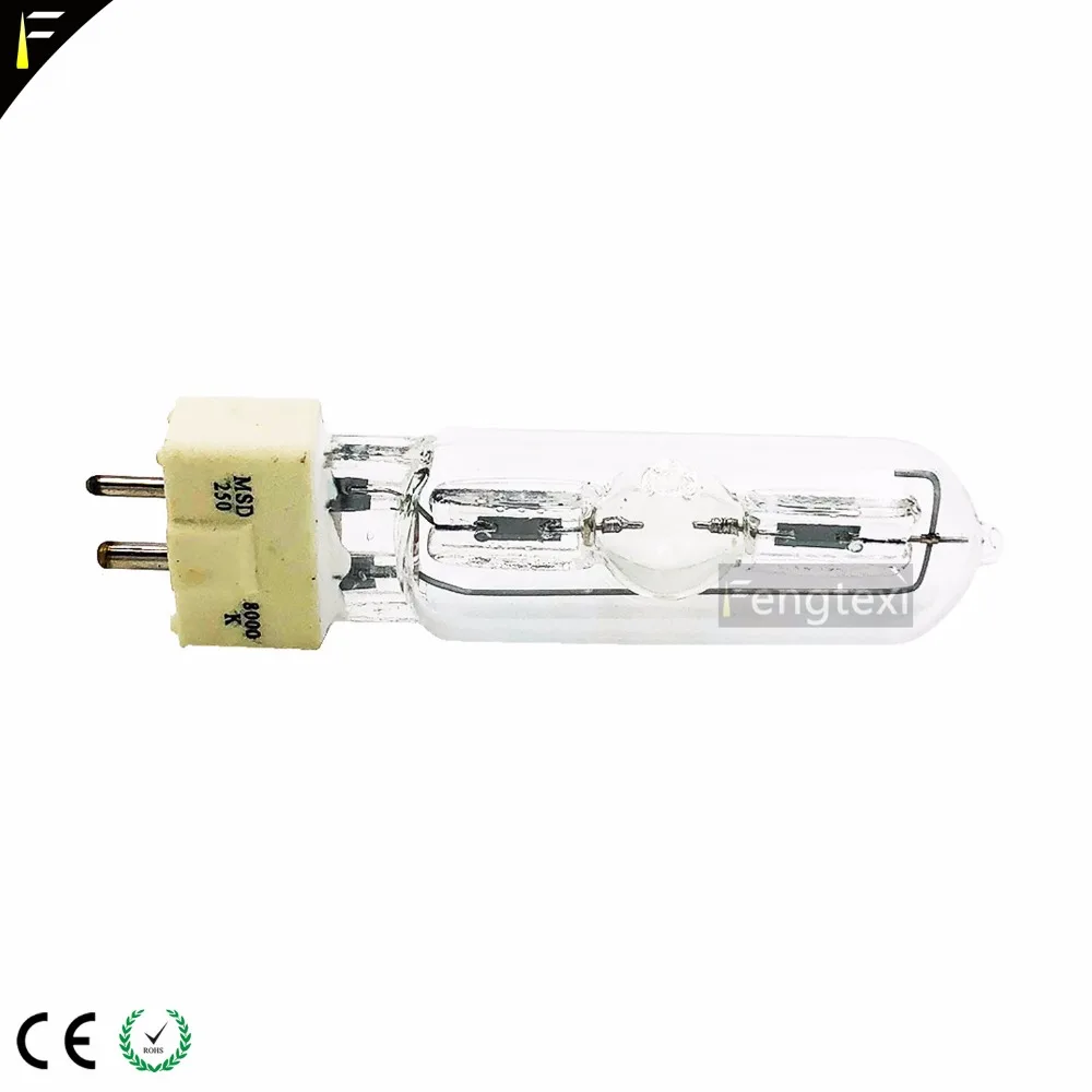

MSD250W/2 GY9.5 Computer Moving Head Light msd 250/2 Lamp Bulb msd250 8000k Night Club Bar Stage Light Bulbs