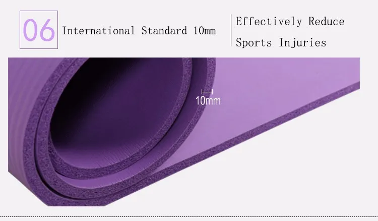 Детектор мм 10 мм толстые Упражнения Йога коврик нескользящий похудение Упражнения Фитнес складной гимнастический коврик для фитнеса