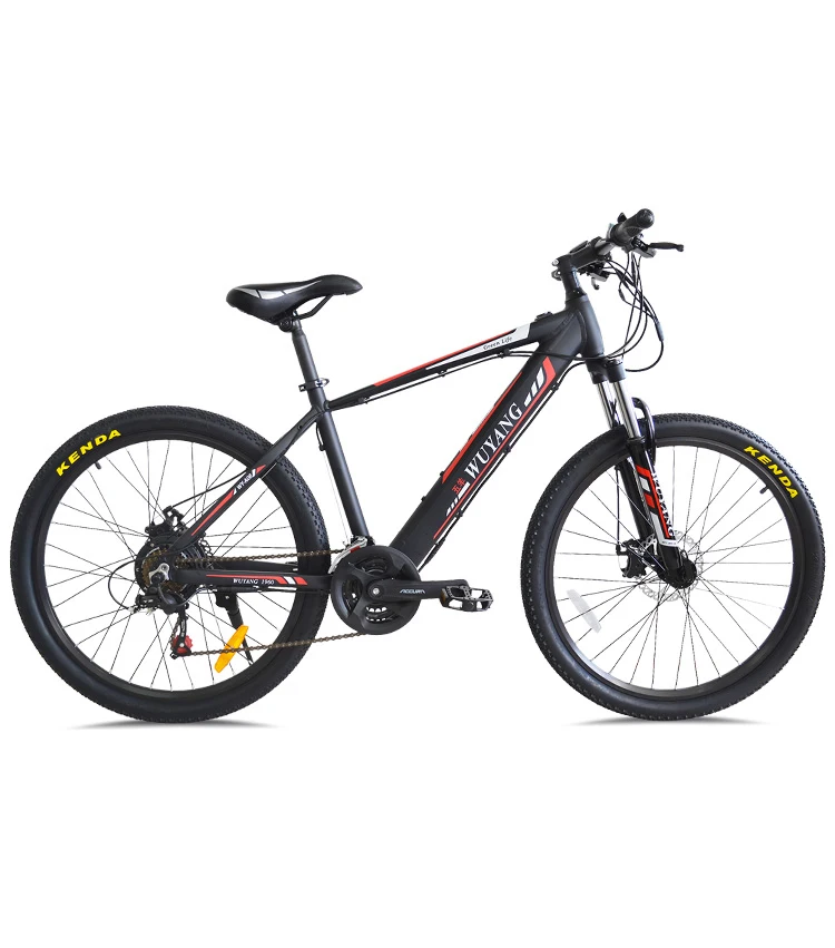 Perfect 26inch electric mountain bicycle 48V Anti-theft chassis hidden lithium battery Front rear Suspension ebike 25km/h pas rang 60km 1