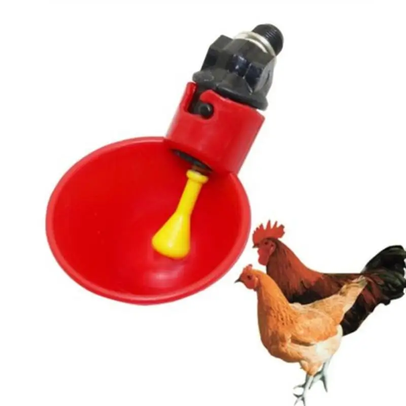 

automatic Chicken Drinking Fountain Chicken Drinking Bowl Bowl Yellow Nipple Suitable For Pigeon Quail