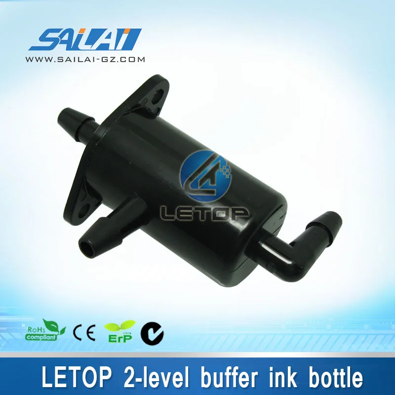 On Sale UV Flat Printer 2 Level Buffer Ink Cartridge Tank for Inkjet-in Printer Parts from