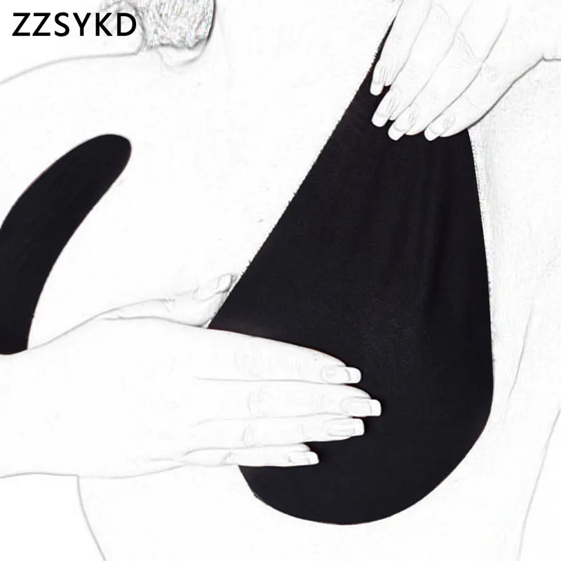 

1 Pair Self Adhesive Nipple Breast Pasties Cover Silicone Bralette Strapless Super Push Up Breast Lift Up Invisible Bra Tape