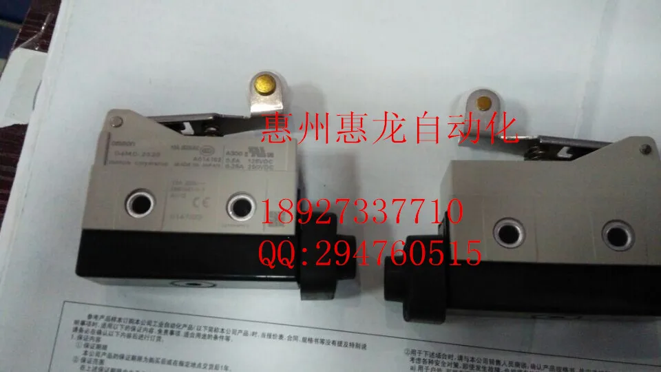 

[ZOB] Supply of new original OMRON Omron limit switch D4MC-2020  --5PCS/LOT