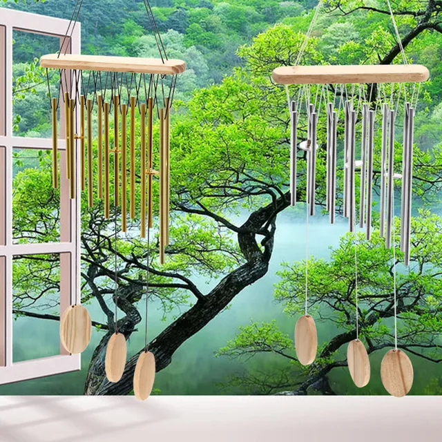 vintage outdoor living yard garden hanging copper tubes bells decoration wind chimes vintage home decor - Garden Hanging Decorations vintage outdoor living yard garden hanging copper tubes bells decoration wind chimes vintage home decor - Garden Hanging Decorations