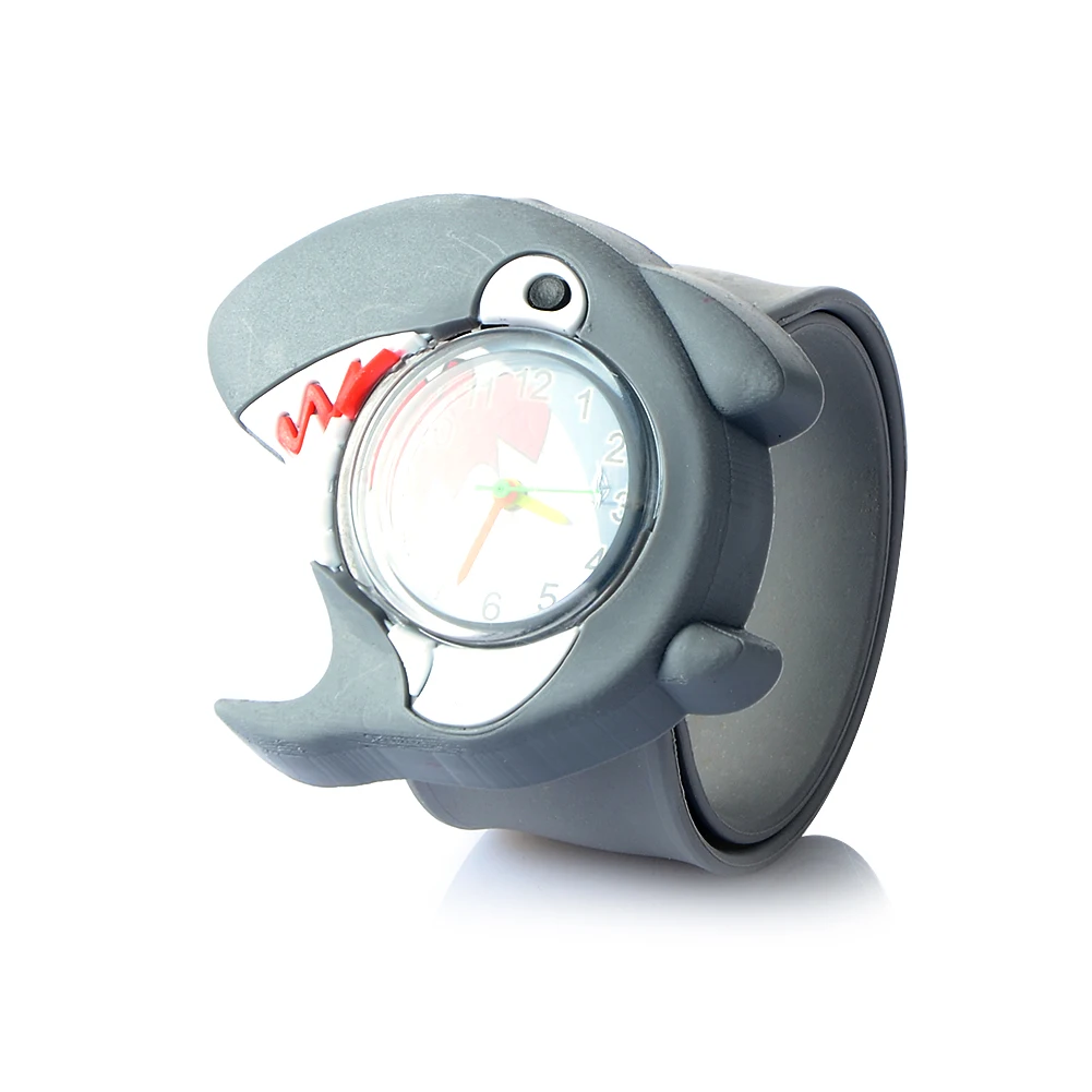 3D мультфильм часы животных милые детские часы Детские Кварцевые водонепроницаемые студенческие наручные часы для девочек и мальчиков подарки на день рождения