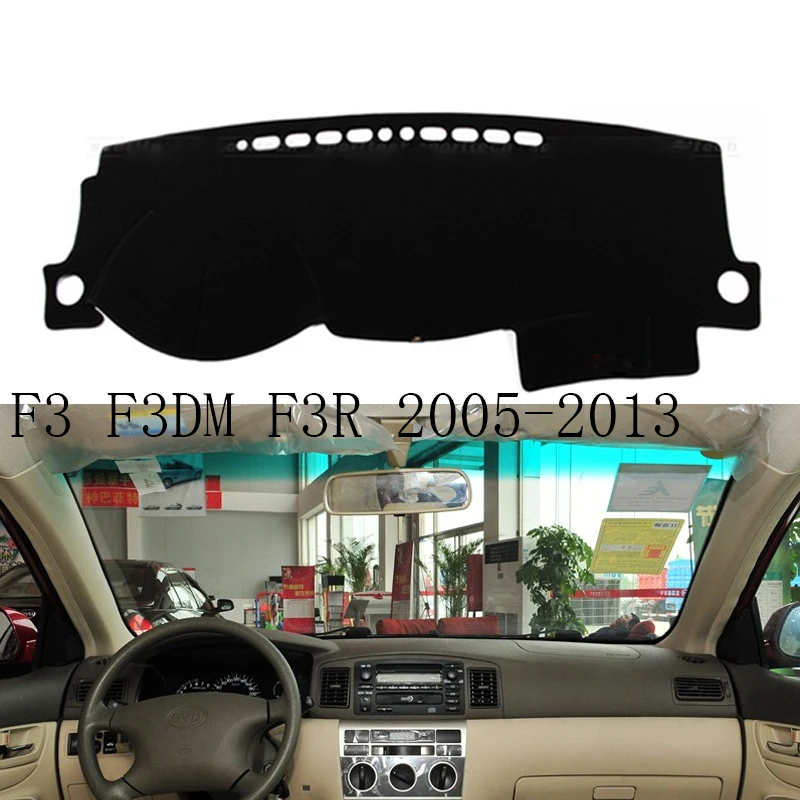 Для BYD F3 F3DM F3R 2005-2013 приборной панели коврик защитная накладка тенты подушки интерьера стикер автомобиля Средства для укладки волос