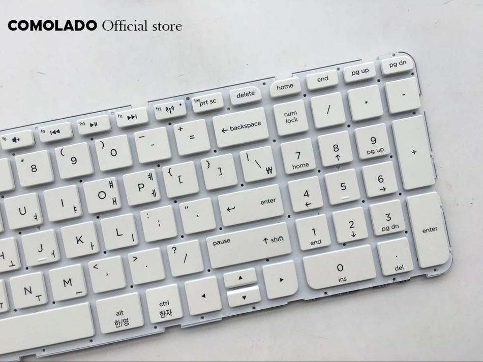 KR Korean keyboard For HP Pavilion 15E 15N 15T 15-N 15-E 15-E000 15-N000 15-N100 15T-E000 White without Frame Keyboard  KR Layout (2)
