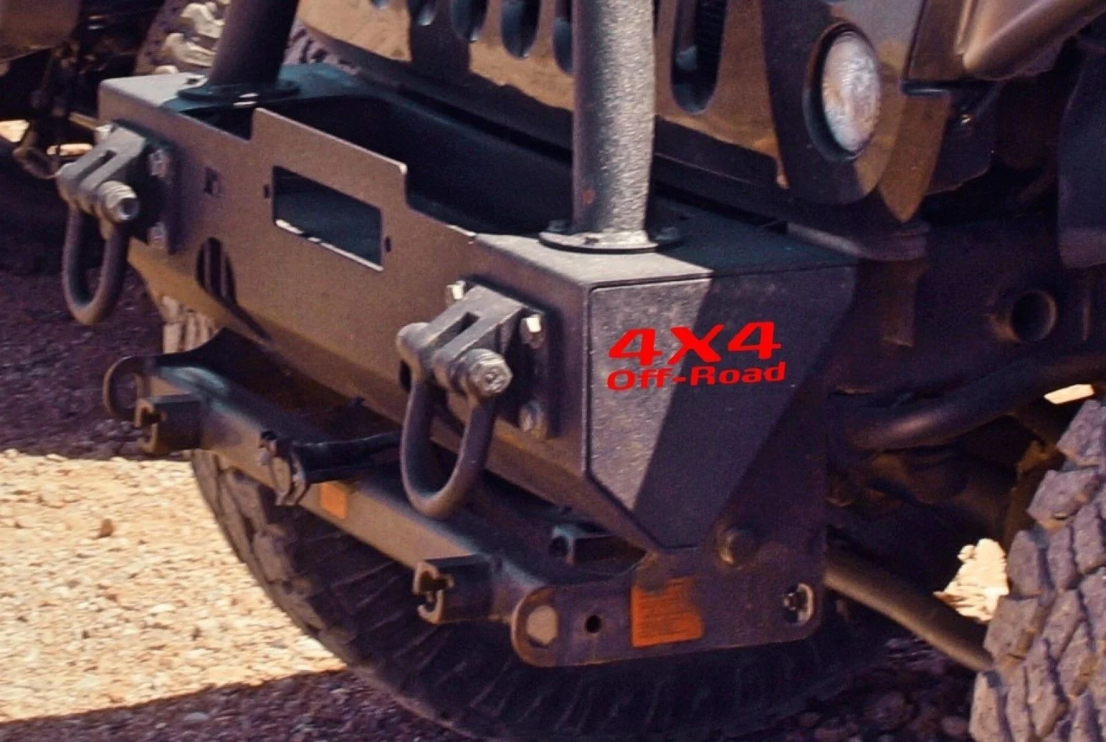 Комплект из 2 предметов 4x4 внедорожных буксировочный лебедки Виниловая наклейка