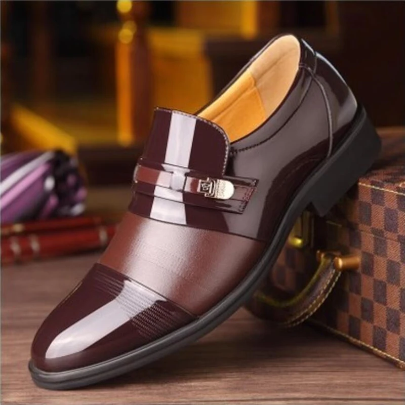 

Men's Business Shoe Oxfords For Mens Shoes Casual Mens Dress Shoes' Breathable Oxfords Formal Men Casual Shoes Plus Size 47 48