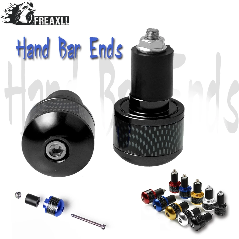 

7/8''22 motorcycle handlebar cap motocross handle bar grips ends For Honda CB1000R CBR600F 600RR 1000RR Hornet 600 900 Integra