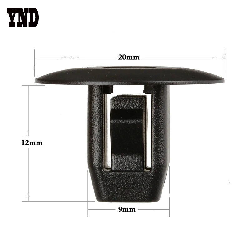 50x Fender Side Molding Clip Grommet Fastener Fit 11 15 Honda CR Z CR V