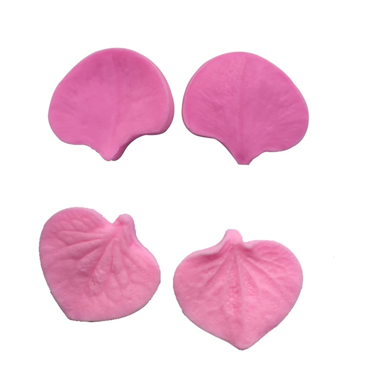 

Free Shipping heart clamping Silicone Fondant baking Paste Mold DIY Cake Decorating Polymer Clay Resin Candy Fimo Super Sculpey