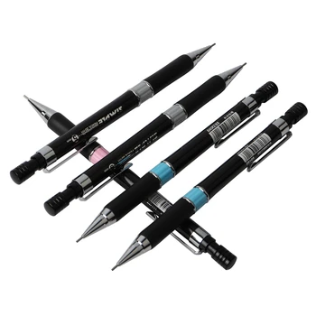 

1PCS Baikingift Metal Mechanical Pencils 0.5mm 0.7mm 2B Lead Holder Drafting Drawing Pencil Writing School Gifts Stationery