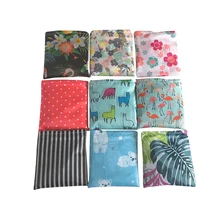 Новинка, 9 стилей, многоразовая Портативная сумка через плечо, Полиэстеровая сумка для путешествий, сумки для покупок, Экологичная складная сумка