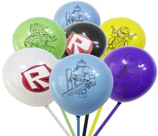 Detail Feedback Questions About 10pcs Game Roblox Latex - roblox latex balloons 12inch cartoon game model toy ball foil balloon birthday party favor decorations kids best gift