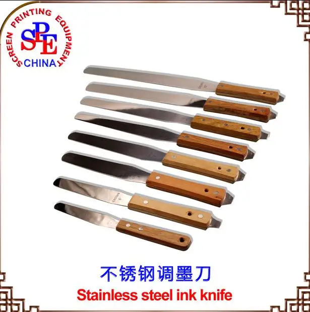 

1 pc 5 inches stainless steel knife for ink stir screen printing