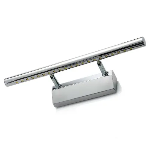 5 واط 21 led 5050 smd المقاوم للصدأ مرآة ضوء مصباح الجدار مصباح الحمام (ضوء دافئ أبيض)