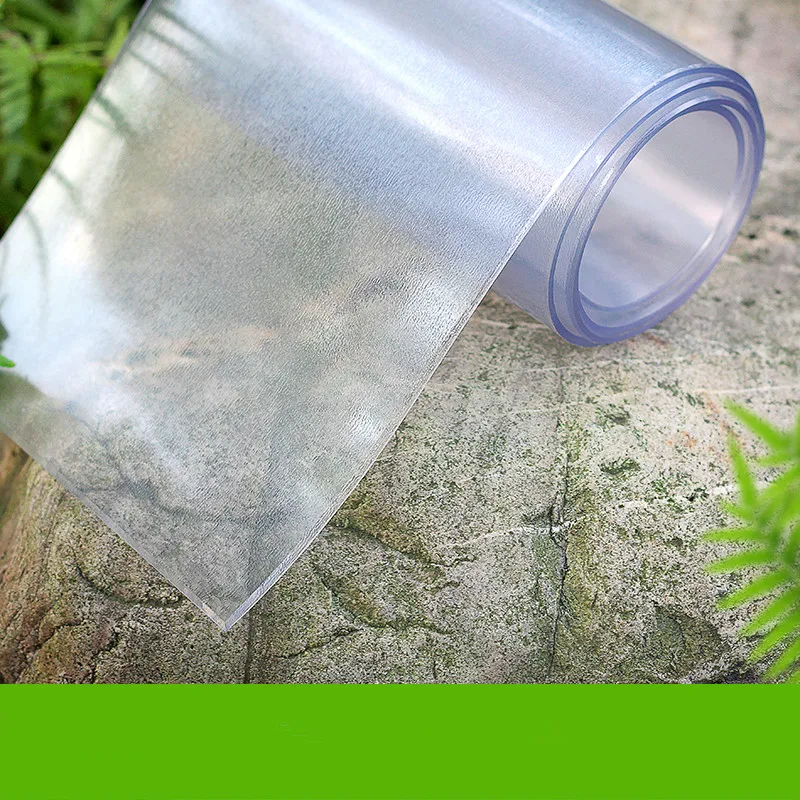 Transparent PVC soft glass mat waterproof Anti hot Crystal plate