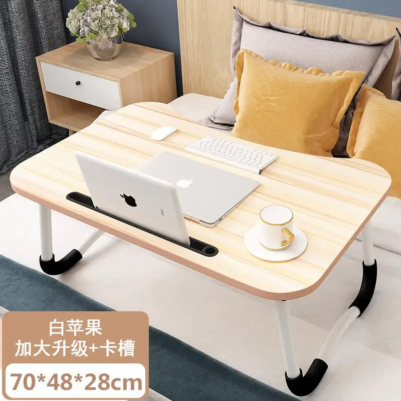 Кровать маленький стол складной ноутбук ленивый сделать стол студента спальня кабинет стол общежитии артефакт - Цвет: style 15
