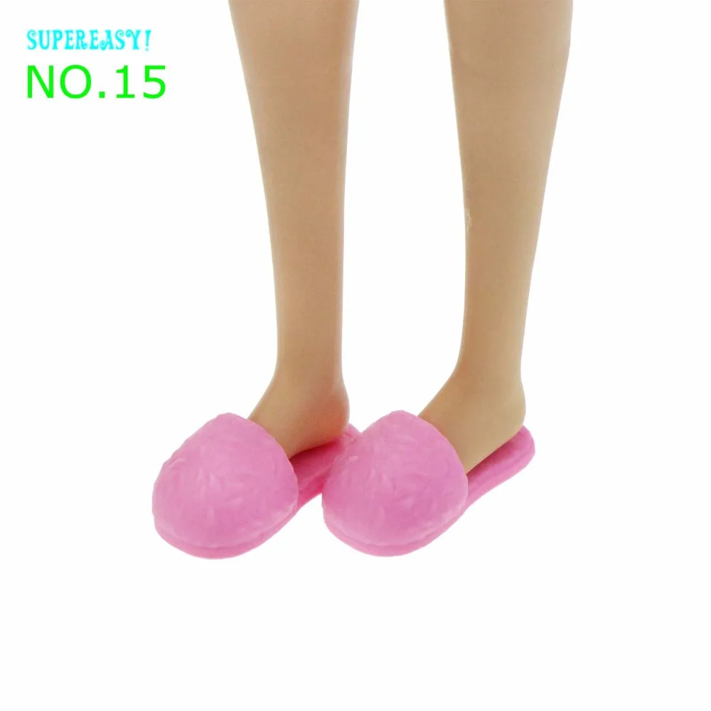 Модная Современная обувь на плоской подошве; высококачественные милые сандалии; разноцветная обувь на платформе для куклы Барби; аксессуары для детей
