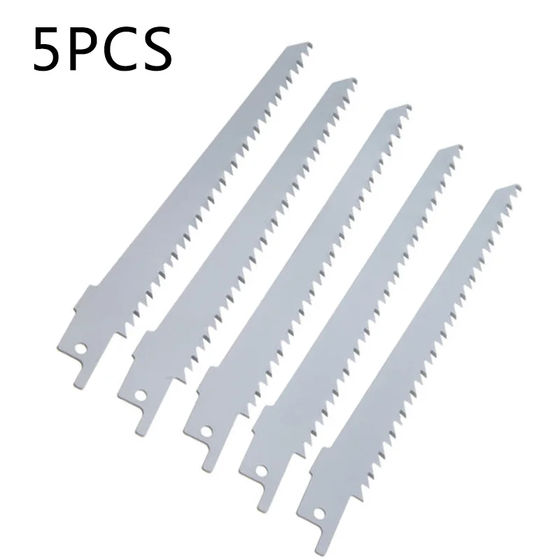 

5x 6 150mm Extra Sharp HCS Reciprocating Sabre Saw Blades S644D Fits Wood Tool