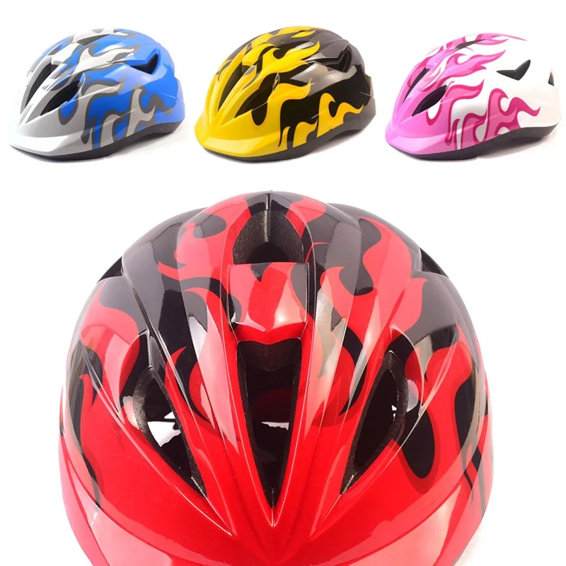 Ultralight Kids Bicycle Helmet Children's Safety Cycling Skating Helmet Child Outdoor Sports Protect Gear Bike Equipment 4 Color
