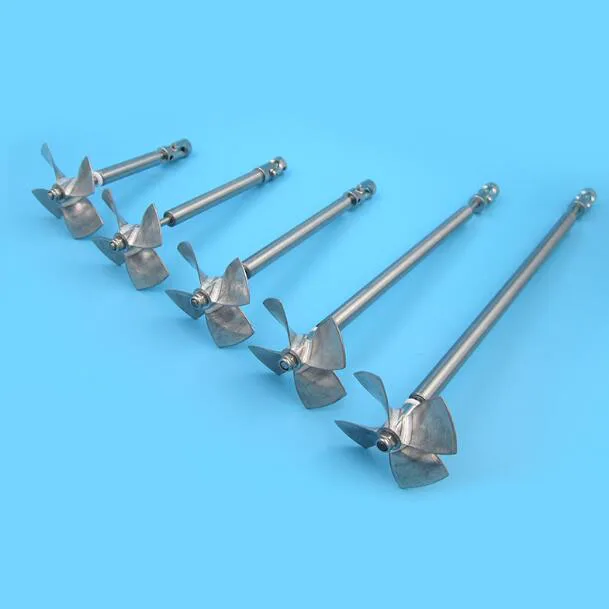 

RC Boat 4mm Motor Drive Shaft W Shaft Sleeve W Metal Propeller Screw W Universal Cardan Assembly Set For RC Feeding/Bait Boat