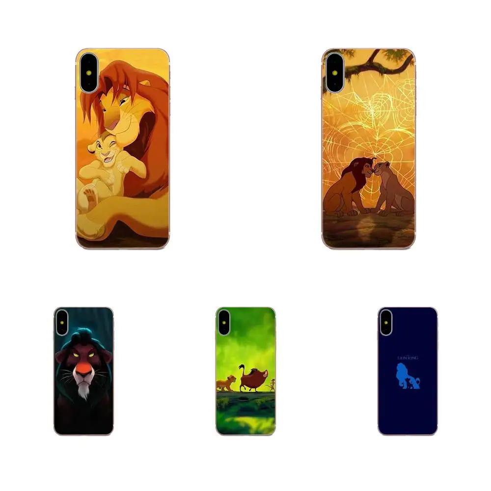 Мягкий чехол для Huawei P8 P9 P10 P20 P30 Mate 7 8 9 10 20 Lite Plus Pro 2017 Comic The Lion King Hakuna Matata | Мобильные