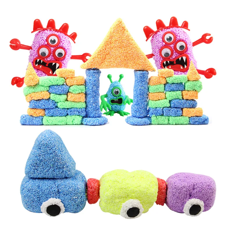 

Slime Fluffy Light Plasticine Crunchy Foam Beads Putty Kids Lizun Toys Slime Relax Gifts Clay Slime Box Polymer Clay Charms