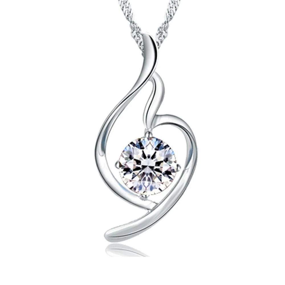 

SHQIYAYI Cubic Zirconia Necklace Pendant Fashion Jewelry Womens Accessories Ladies Short Chain Chokers Necklaces A31