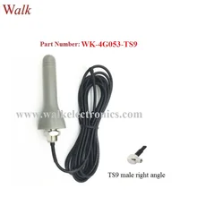 TS9 наружное крепление с наружным углом небольшого размера GSM 3g 4g lte автомобильная антенна водонепроницаемая резиновая антенна lte 4G