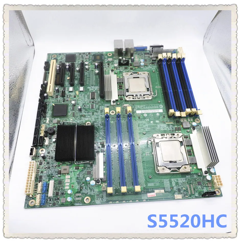 Игровая открытая виртуальная машина S5520HC dual X58 сетевая карта LGA 1366 pin Серверная