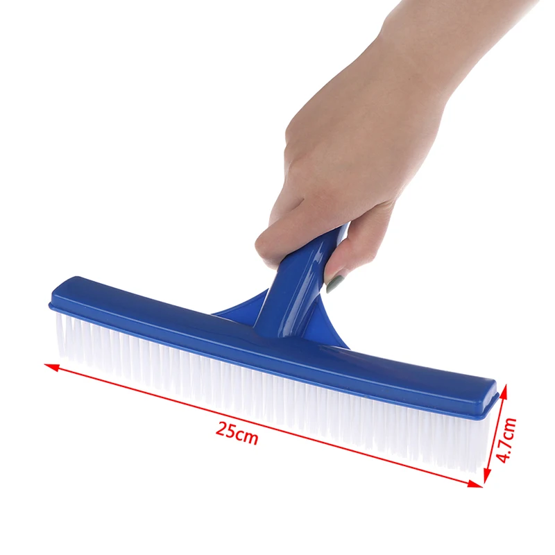 1pc Brush Swimming Pool Cleaning Equipment Swimming Pool Spa Cleaning Brush Head Duty Cleaner Broom Bent Tool Swimming Pool