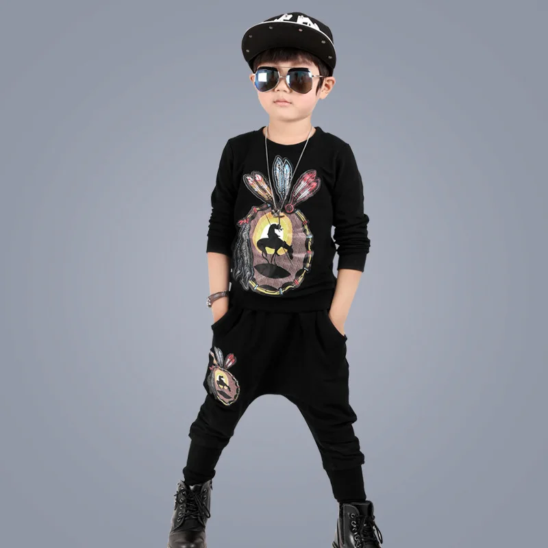 Fashion Kids Clothes Sets Cotton Children Clothing Set Casual Boys