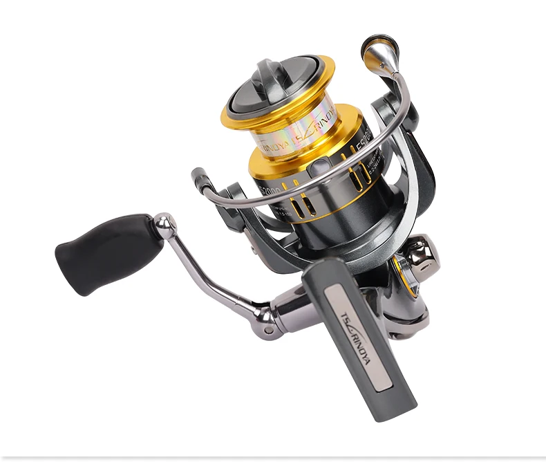 Molinete de Pesca 8 + 1 Tsurinoya Inoxidável Rasa Carretel Ultra-leve Rolamento Isca Fs800 1000 2000 14 Cheap Carretilhas de pesca