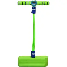 Тренажер для прыжков Moby-Jumper со счетчиком, светом и звуком, зеленый