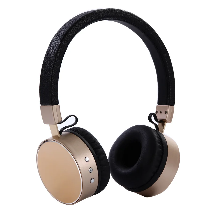 Metal Wireless Bluetooth headphones BT009 for music sport game headset