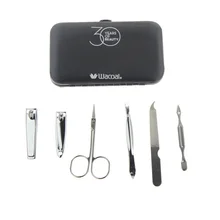 6 шт./компл. Aliexpress Быстрая профессиональные дешевые маникюр Наборы для ухода за кожей и педикюрный набор путешествия Уход за лошадьми комплект