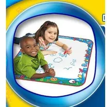 1 шт. коврик для каракули+ 1 ручка/много большой размер 75*75 см Американский коврик для каракули и 1 волшебная ручка/Замена для рисования воды