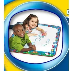 

Free ship 1 piece Doodle mat +1 pen /lots big size 75*75CM American doodle Doodle Mat&1 Magic Pen/Water Drawing Replacement