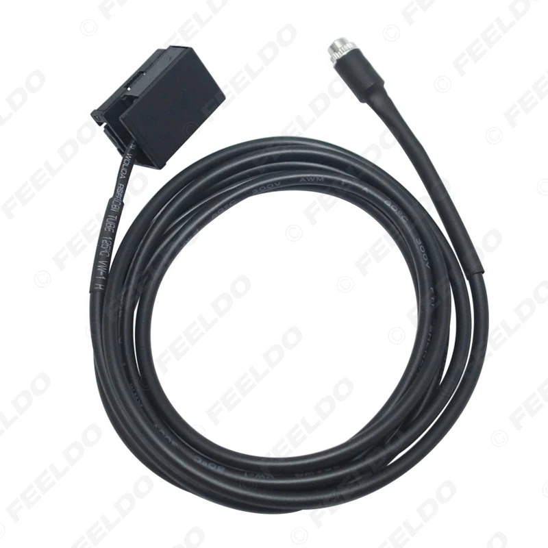 Feeldo Car Cd Radio Mp3 Audio Female Jack Aux In Adapter Cable For Opel Cd30 Cd40 Dvd 90 Navi 12 Pin Port Aux Wire Cable Cables Adapters Sockets Aliexpress