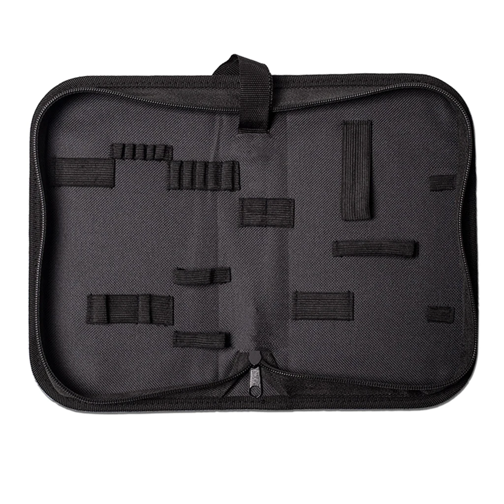 

Black Canvas Watch Repair Tool Kit Multi-function Storage Bag Zipper Pouch S/M/L Size Portable Zip
