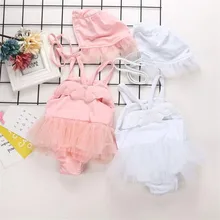 Детский купальник для девочки Дети купальный костюм-поплавок для девочек Купальник Купальники для малышей летний купальник без рукавов детская