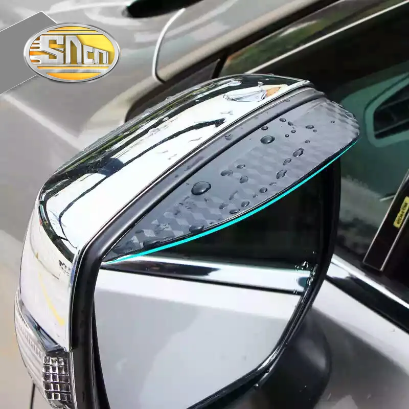 

SNCN 2PCS Car Rearview Mirror Eyebrow Cover Rain-proof Snow Protection Decoration Accessories For Subaru Outback 2010 - 2016
