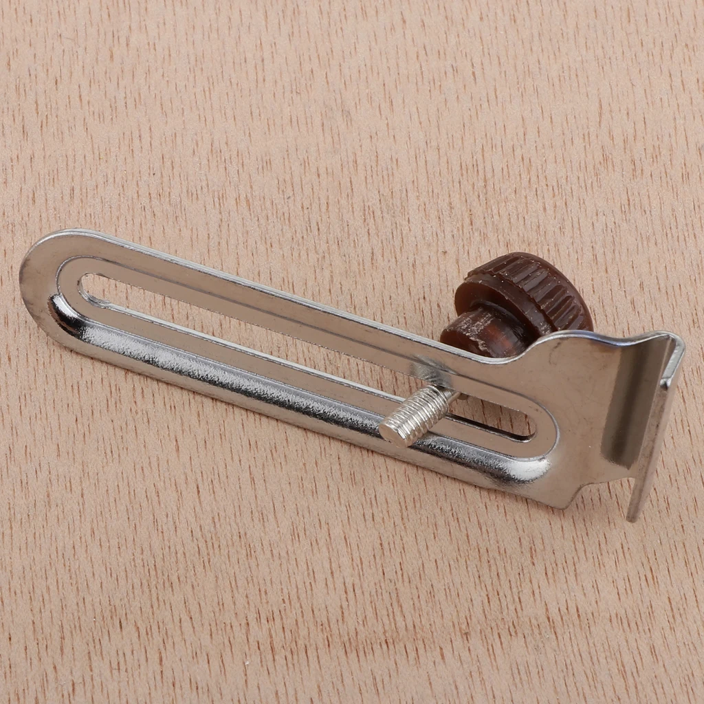 Metal Seam / Cloth Guide With Mounting Screw For Household Sewing Machines